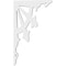 Ekena Millwork Riley Architectural Grade PVC Bracket , 5/8"W X 6 1/2"D X 11"H BKTP01X06X11RL - alternate 2